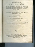 DIRECTORIO ASCETICO , TOMO 1º