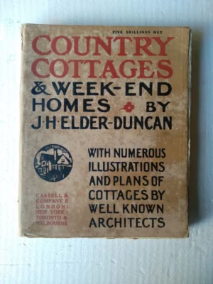 COUNTRY COTTAGES WEEK END HOMES ILUSTRACCIONES y planos chalets