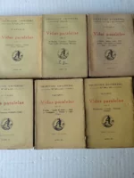 vidas paralelas, 9 tomos de 10, falta el 5
