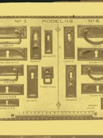 METALES ESTAMPADOS Y FUNDIDOS PARA MUEBLES. A1, ( catalogo de cerrajeria) ,cerrajeria para muebles