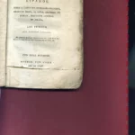 CARTAS DE UN PRESBITERO ESPAÑOL SOBRE LA CARTA DEL CIUDADANO GREGOIRE AL SEÑOR ARZOBISPO DE BURGOS, INQUISIDOR GENERAL DE ESPAÑA tapas mudas papel de aguas de epoca, recorte de 3cm en la parte inferior de la portada