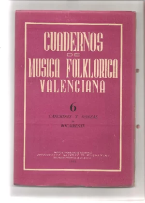 COMPLETA 1 a 16,, 1.CANCIONES Y DANZAS DE ONTENIENTE Y BELGIDA 2. DANZAS Y CANCIONES DANZADAS 3.CANCIONES Y DANZAS DE PEGO 4-5.CANCIONES DANZAS Y PREGONES DE TABERNES DE VALLDIGNA
