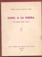 SANG A LA RIBERA,SANTS BERNAT, MARIA I GRACIA