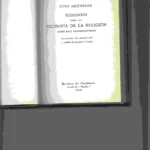 ELEMENTOS PARA UNA FILOSOFIA DE LA RELIGION, ENSAYO FENOMENOLOGICO. Trad del aleman por J.GOMEZ DE LA SERNA FAVRE