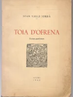 TOIA D`OFRENA poemes