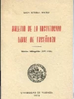 BOLETIN DE LA INSTITUCION LIBRE DE ENSEÑANZA 1877-1936