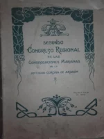 SEGUNDO CONGRESO DE LAS CONGREGACIONES MARIANAS DE LA ANTIGUA CORONA DE ARAGON CELEBRADO EN PALMA DE MALLORCA JULIO 1909