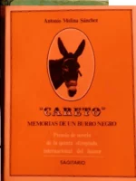 CARETO MEMORIAS DE UN BURRO NEGRO premio de novela de la V Olimpiada del humor