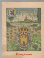 FERIAS Y FIESTAS EN UTIEL 1969 PROGRAMA