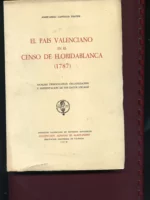 EL PAIS VALENCIANO EN EL CENSO DE FLORIDABLANCA 1787