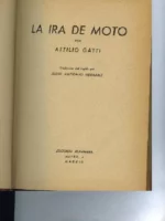 LA IRA DE MOTO