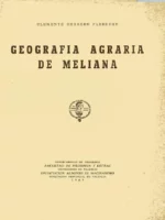 GEOGRAFIA AGRARIA DE MELIANA