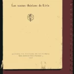LOS TEXTOS IBERICOS DE LIRIA