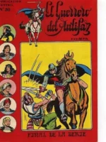 GUERRERO DEL ANTIFAZ, SERIE INEDITA, del nº 10 al 30 (ultimo de la colección)