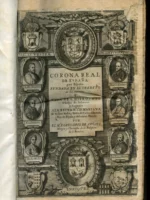 CORONA REAL DE ESPAÑA FUNDADA EN EL CREDITO DE LOS MUERTOS Y VIDA DE S. HIEROTHEO obispo de Atenas y Segovia a la Reyna Nª Sª de Austria