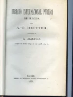 DERECHO INTERNACIONAL PUBLICO DE EUROPA. Trad G.LIZARRAGA