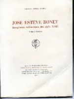 JOSE ESTEVE BONET IMAGINERO VALENCIANO DEL Siglo XVIII