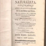 ESPECTACULO DE LA NATURALEZA o CONVERSACIONES ACERCA DE LAS PARTICULARIDADES DE LA HISTORIA NATURAL, TOMO IV parte segunda
