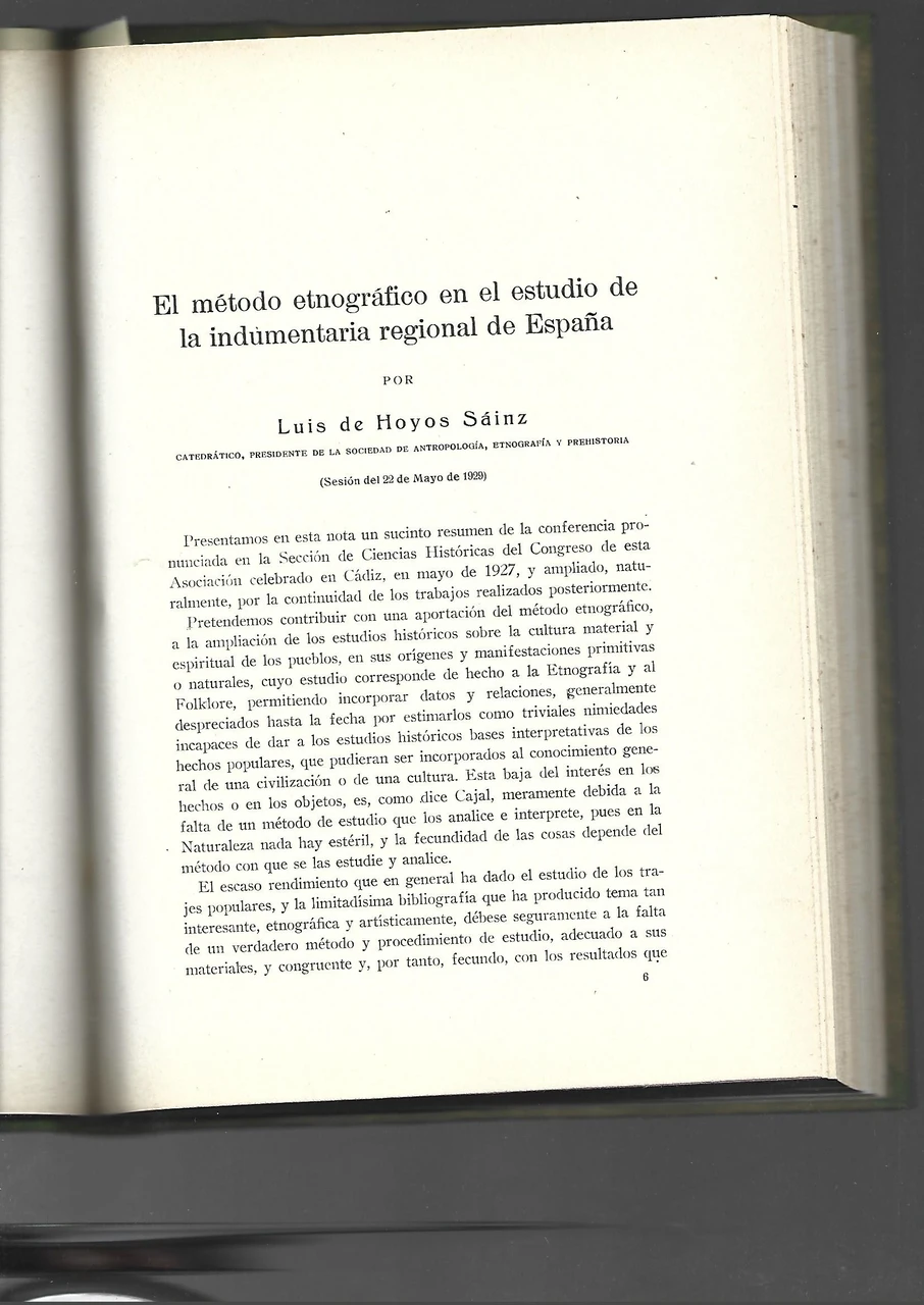 asociación española para el progreso de la ciencias,12º CONGRESO Barcelona mayo 1929, Tomo VIII. Sección VI. Ciencias Históricas, Filosóficas y Filológicas