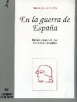 EN LA GUERRA DE ESPAÑA CRONICAS Y ENUNCIADOS