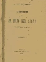 LA CONFESION DE UN HIJO DEL SIGLO.TRAD R.G.
