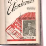 EL ACORDEONISTA revista española de orientacion mundial acordeonista, año I completo 1952