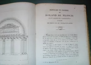 MONUMENTS SEPULCRAUX DE LA TOSCANE dessinés par Vt. Gozzini et gravés par Ie. Scotto. -