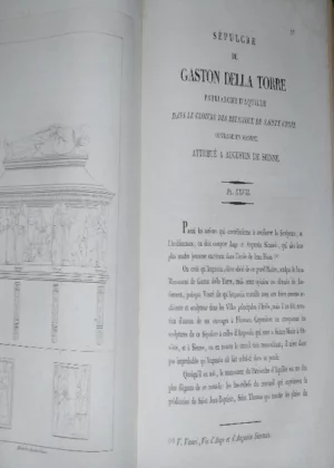 MONUMENTS SEPULCRAUX DE LA TOSCANE dessinés par Vt. Gozzini et gravés par Ie. Scotto. -