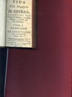 VIDA DEL DUQUE DE RIPERDA. Traducida del francés al castellano, corregida, ilustrada, y añadida por Mr. Le-Margne. TOMO I