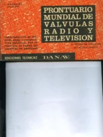 PRONTUARIO MUNDIAL DE VALVULAS DE RADIO Y TELEVISION