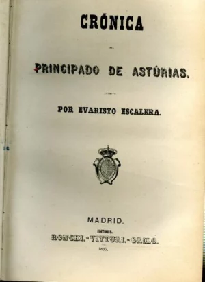 CRONICA DEL PRINCIPADO DE ASTURIAS