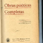 OBRAS POETICAS COMPLETAS con 21 laminas litograficas en cada vol.