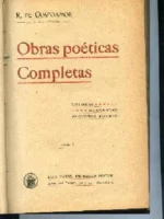 OBRAS POETICAS COMPLETAS con 21 laminas litograficas en cada vol.