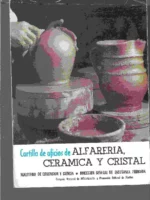 CARTILLA DE OFICIOS DE ALFARERIA, CERAMICA Y CRISTAL