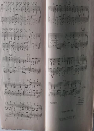 ALBUM MUSICAL DE COMPOSITORES MALLORQUINES (B.TORRES: cantos populares de Mallorca,canço del Batrer,canço del Trescolá, A.NOGUERA :la Balauguera ,M.FORTELL :Aubada, M.MARQUES:Fatima, MARIA SABATER: patria A.TORRENS:hoja para un album, ROSA MESTRE: la se