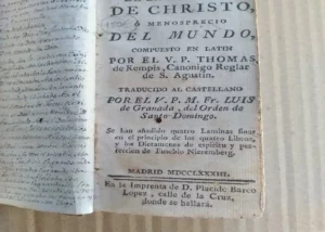 DE LA IMITACION DE CRISTO trad Fray Luis de Granada