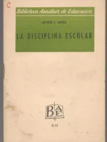 LA DISCIPLINA ESCOLAR