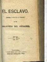 EL ESCLAVO (novela traducida para la biblioteca del avisador)