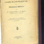 ESTUDIO DE LOS POLIQUETOS DE LA PENINSULA IBERICA (anelidos)