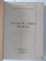 CRUCES DE LORENA EN RUSIA