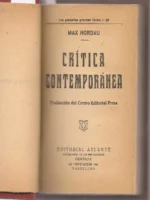 CRITICA CONTEMPORANEA