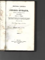 HISTORIA NATURAL DEL JENERO HUMANO, aumentada, con 10 láminas, COMPLETO