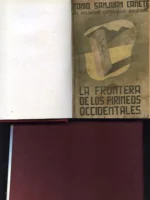 LA FRONTERA DE LOS PIRINEOS OCCIDENTALES española. PROL LUIS VILLANUEVA-LOPEZ MORENO, estudio geografico, politico, historico y militar