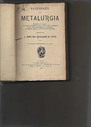 LECCIONES DE METALURGIA