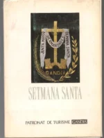 SETMANA SANTA GANDIA, 17 postales en carpetilla