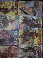 NUEVO COYOTE, LOTE 55 EJEMPLARES DE un total de 62, cubiertas de BATET , de nº 1 (131) al 62 (192), faltan el 12, 16, 28, 40, 52, 54 y 57