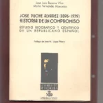 JOSE ALVAREZ PUCHE 1896-1979 historia de un compromiso, estudio biografico y cientifico de un republicano español