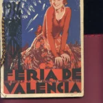 FERIA DE VALENCIA 1934 dibujo cubierta de DUBÓN