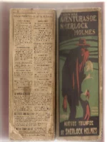 AVENTURAS DE SHERLOCK HOLMES: NUEVOS TRIUNFOS DE SHERLOCK HOLMES, dibujo cubierta PENAGOS