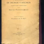 FLORES DE DICHOS Y HECHOS